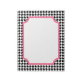 Houndstooth-Notitieblok Notitieblok (Linkerzijde)