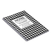 Houndstooth Notitieboek (Rechterzijde)