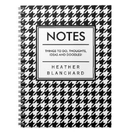 Houndstooth Notitieboek