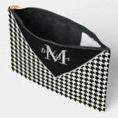 Houndstooth op maat etui (Open)