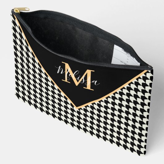 Houndstooth op maat etui (Open)