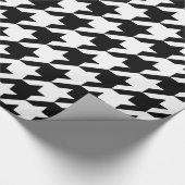 Houndstooth-patroon Cadeaupapier (Hoek)
