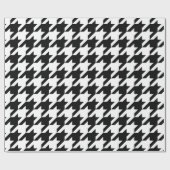 Houndstooth-patroon Cadeaupapier (Vlak)