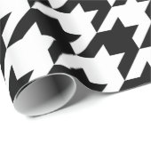 Houndstooth-patroon Cadeaupapier (Rol Hoek)
