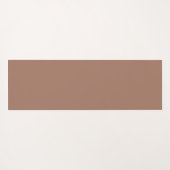 Houndstooth Patroon Mocha Mousse en wit Yogamat (Achterkant (horizontaal))