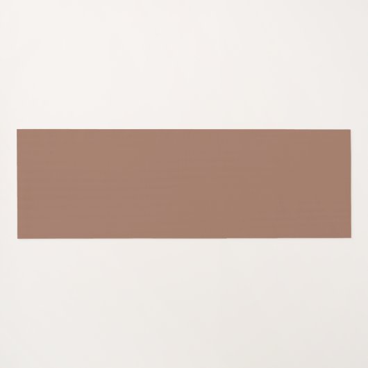 Houndstooth Patroon Mocha Mousse en wit Yogamat (Achterkant (horizontaal))