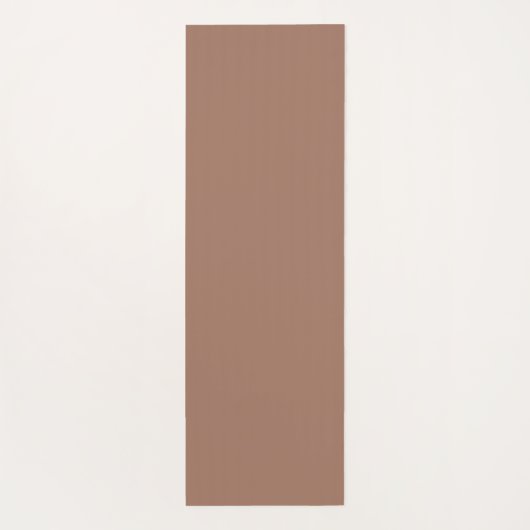 Houndstooth Patroon Mocha Mousse en wit Yogamat (Achterkant)