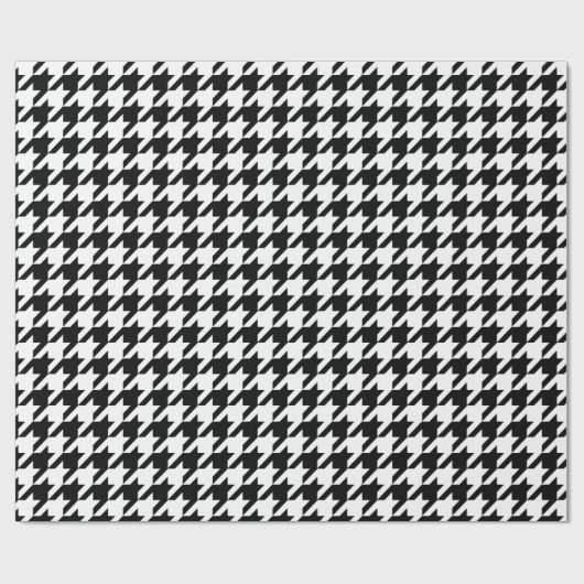 Houndstooth-patroonpapier Cadeaupapier (Vlak)