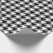 Houndstooth-patroonpapier Cadeaupapier (Hoek)