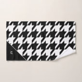 Houndstooth Pattern Bad Handdoek (Handdoek)