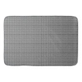 Houndstooth Pattern Bath Mat (Voorkant)