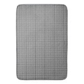 Houndstooth Pattern Bath Mat (Voorkant Verticaal)