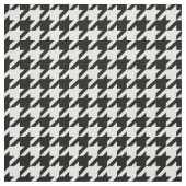 Houndstooth Pattern Black and White Stof (Swatch)