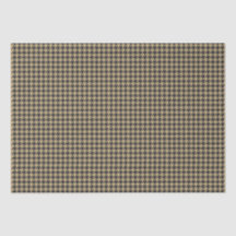 Houndstooth Pattern-Bleke Taupe-
