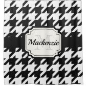 Houndstooth Pattern Douchegordijn (Voorkant)