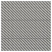Houndstooth Pattern Fabric Stof (Close Up)