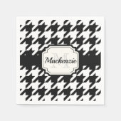 Houndstooth Pattern Servet (Voorkant)