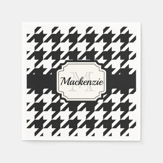 Houndstooth Pattern Servet (Voorkant)