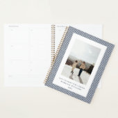 Houndstooth Peacoat lijst foto Planner (Display)