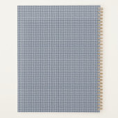 Houndstooth Peacoat lijst foto Planner (Achterkant)