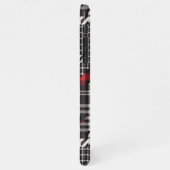 Houndstooth Pset Patroonpatrooncollage iPhone Hoesje (Linkerkant)