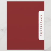 Houndstooth recept verdeler / voorgerechten / aang (Voorkant)