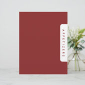 Houndstooth recept verdeler / voorgerechten / aang (Staand voorkant)