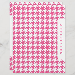 Houndstooth Receptenverdeler/Appetizers/Douane