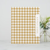 Houndstooth Receptenverdeler/Appetizers/Douane (Staand voorkant)