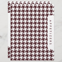 Houndstooth Receptenverdeler/Appetizers/Douane