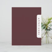 Houndstooth Receptenverdeler/Appetizers/Douane (Staand voorkant)