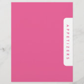 Houndstooth Receptenverdeler/Appetizers/Douane (Voorkant)