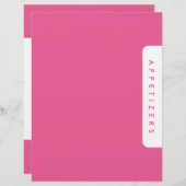 Houndstooth Receptenverdeler/Appetizers/Douane (Voorkant / Achterkant)