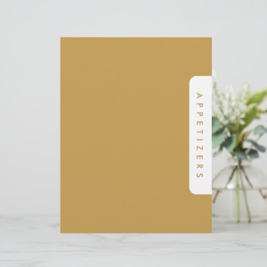 Houndstooth Receptenverdeler/Appetizers/Douane (Staand voorkant)