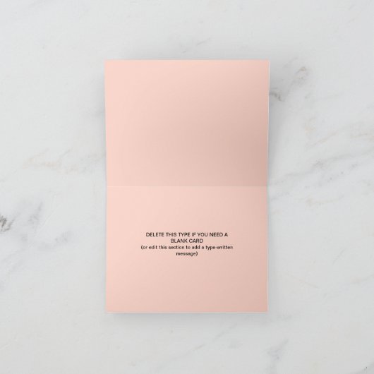 Houndstooth Rustiek Sinaasappel Bedankt Notecard (Binnen)