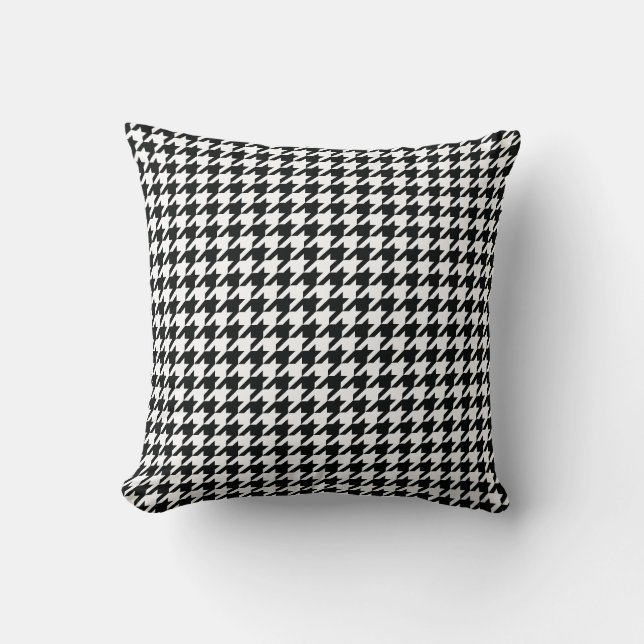 Houndstooth-Sierkussen Kussen (Voorkant)