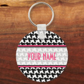 Houndstooth-Sleutelhanger Sleutelhanger (Voorkant)