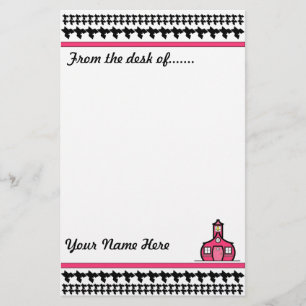 Houndstooth Stationery Briefpapier