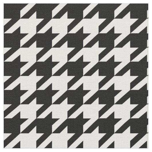 Houndstooth Stof (Close Up)