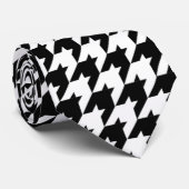 Houndstooth Stropdas (Opgerold)