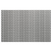 Houndstooth Style Tesselation zwart Hondenweefsel Stof (Yard (91,4 cm))