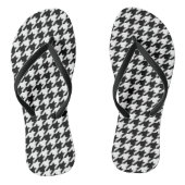 Houndstooth Teenslippers (Voetbed)