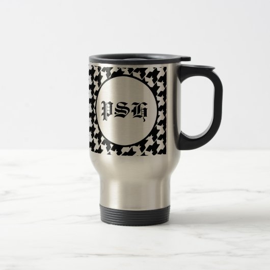Houndstooth Travel Mug Reisbeker (Rechts)