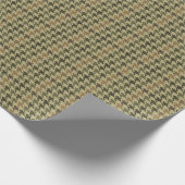 Houndstooth Tweed Cadeaupapier (Hoek)