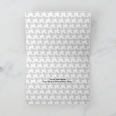 Houndstooth Verjaardag Kaart met Roze Cupcake (Binnen)