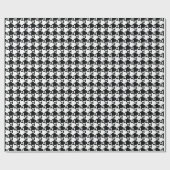 Houndstooth Wrapping Paper Cadeaupapier (Vlak)