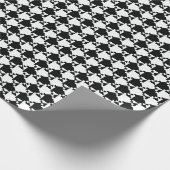 Houndstooth Wrapping Paper Cadeaupapier (Hoek)