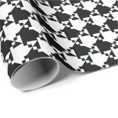 Houndstooth Wrapping Paper Cadeaupapier (Rol Hoek)