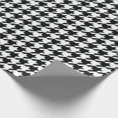 Houndstooth Wrapping Paper Cadeaupapier (Hoek)