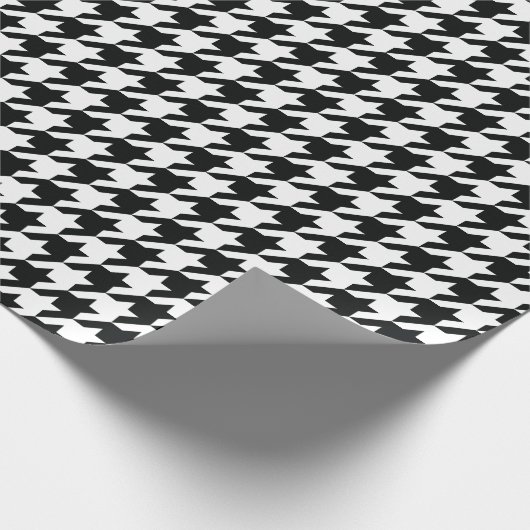 Houndstooth Wrapping Paper Cadeaupapier (Hoek)
